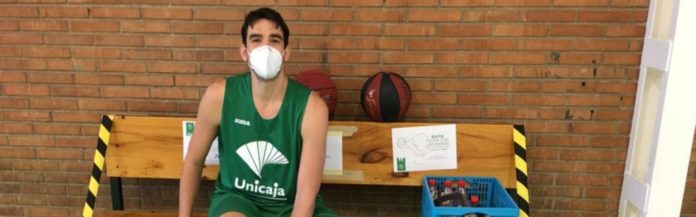 Carlos Suárez mascarilla día 1 Unicaja