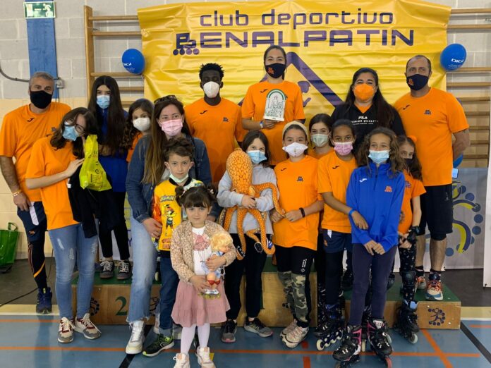 El Club Deportivo Benalpatín celebró su 15º aniversario con el regreso de 'Patina en la Calle' y su éxito en el Campeonato de Andalucía