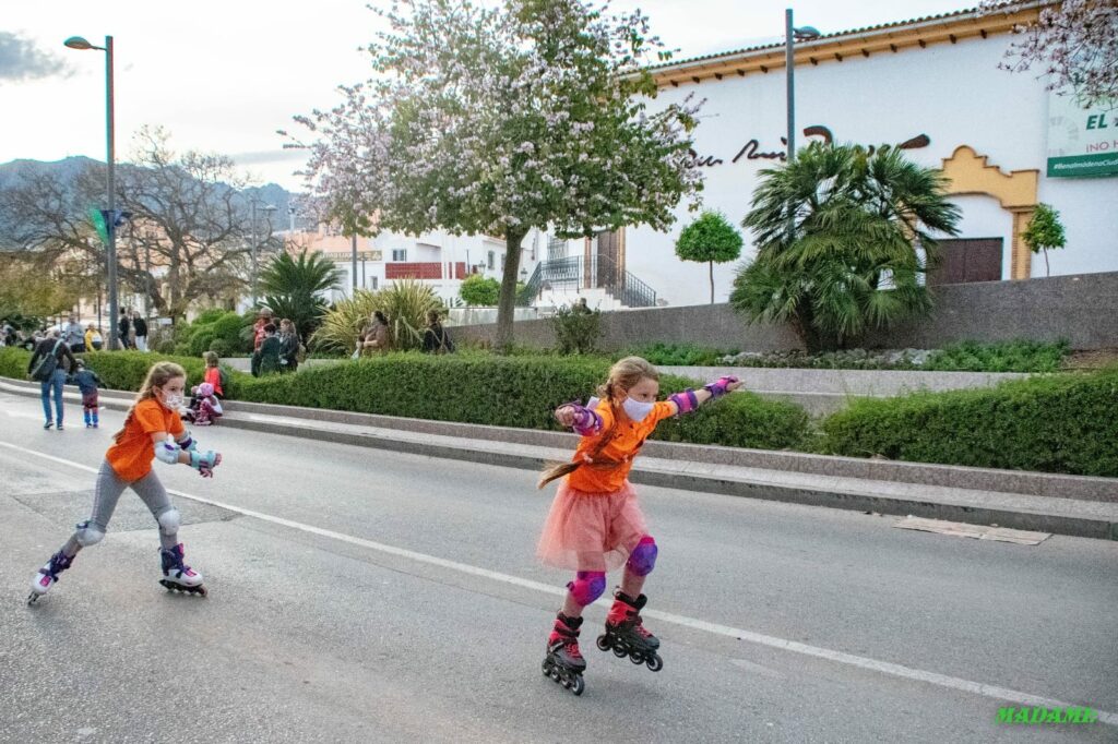 El Club Deportivo Benalpatín celebró su 15º aniversario con el regreso de 'Patina en la Calle' y su éxito en el Campeonato de Andalucía 