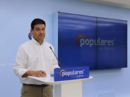 El vicesecretario de Política Municipal del PP de Málaga, Cristóbal Ortega