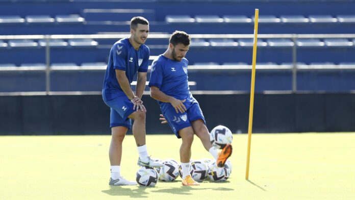 Ramón y Álex Gallar, en un entrenamiento en la Federación Malagueña | MCF