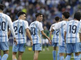 gol málaga viral segunda ferrol lobete juanpe larrubia